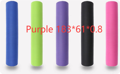 Eco-friendly NBR Yoga Mat